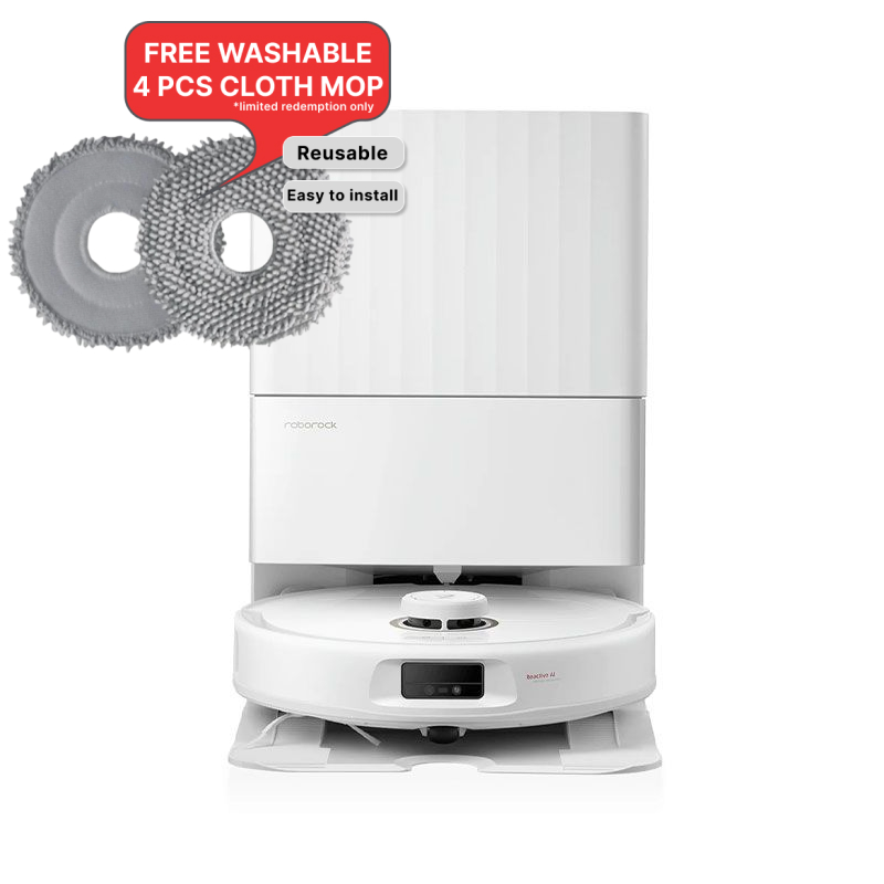 ROBOROCK ROBOTIC VACUUM Qrevo Pro White (EXCLUSIVE)