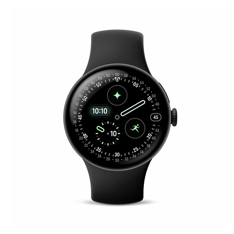 GOOGLE SMART WATCH WATCH 4 45M BLK W OBS GA09962