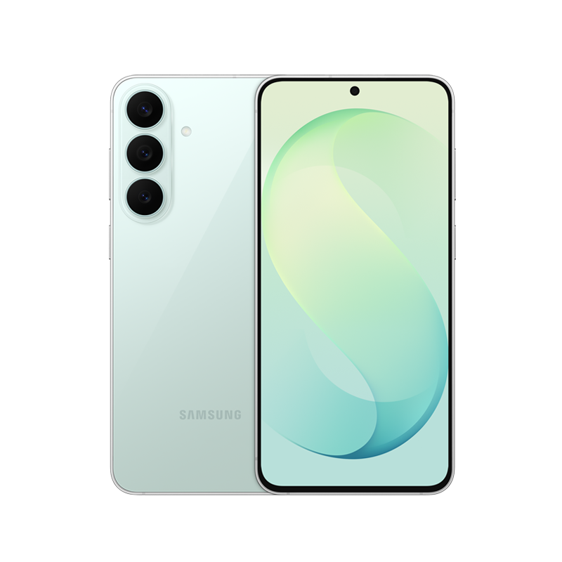 Samsung Galaxy S26 FE in Pistachio