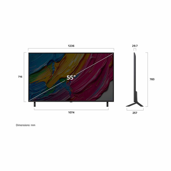 LG QNED TV 55QNED80ASA.ATC