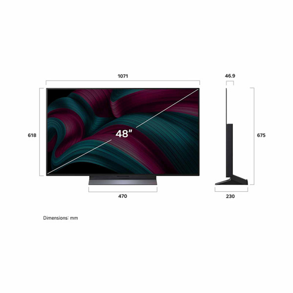 LG OLED EVO OLED48C5PSA.ATC