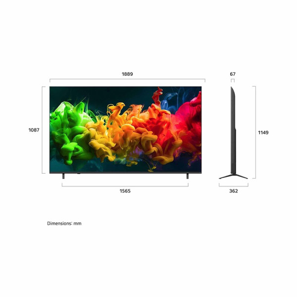 LG MINI LED TV 85QNED80BSA.ATC