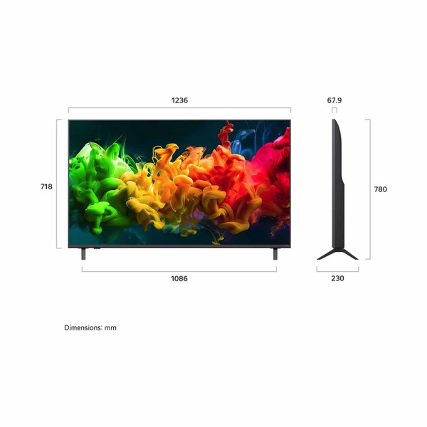 LG MINI LED TV 55QNED80BSA.ATC