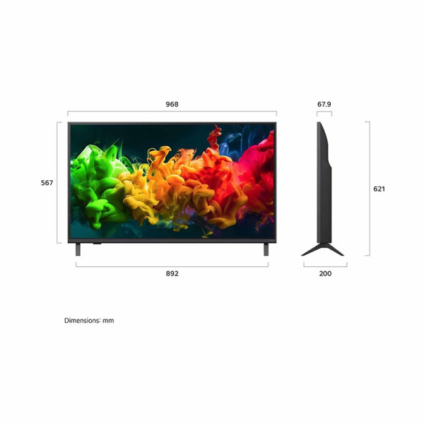 LG MINI LED TV 43QNED80BSA.ATC