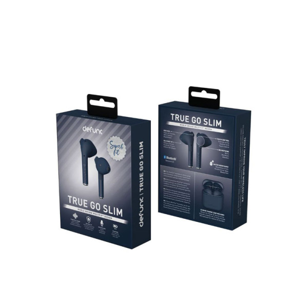 DEFUNC EARPHONES/HEADPHONES/EARBUDS DF TRUE GO SLIM TWS BLU