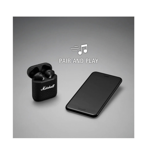 MARSHALL EARPHONES/HEADPHONES/EARBUDS MINOR III BLK