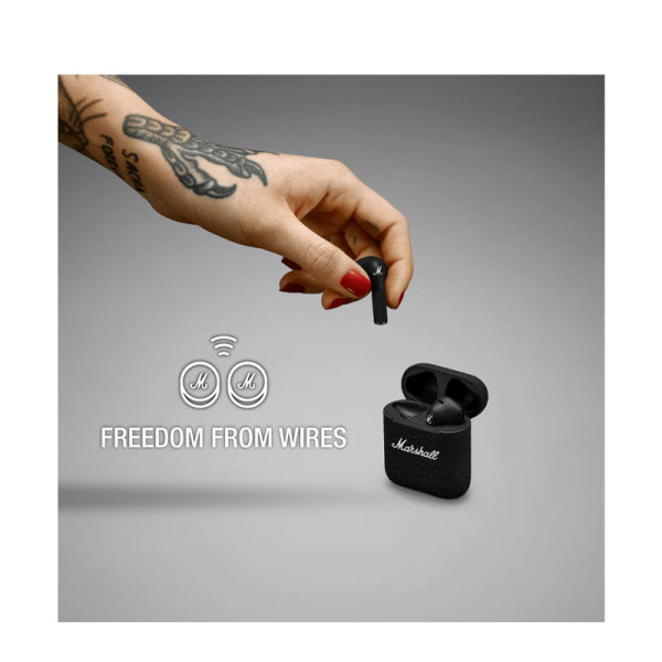 MARSHALL EARPHONES/HEADPHONES/EARBUDS MINOR III BLK