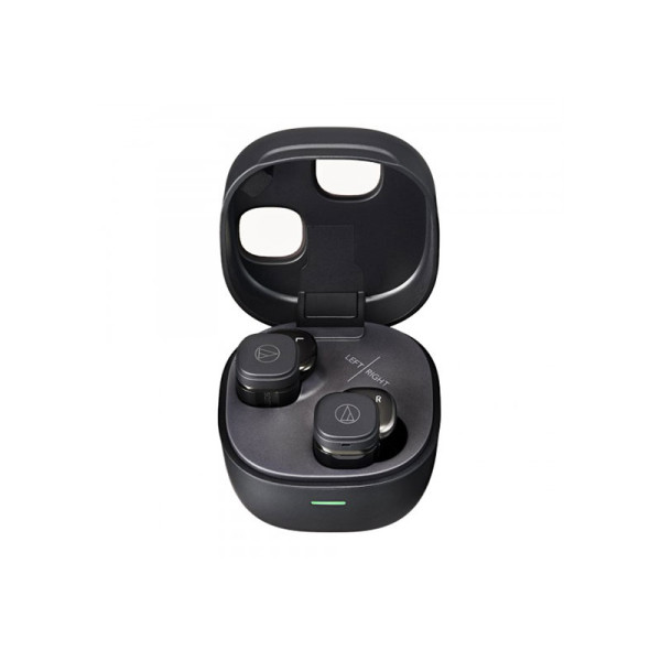 AUDIO TECHNICA EARPHONES/HEADPHONES/EARBUDS ATH-SQ1TW2 BK (BLACK)