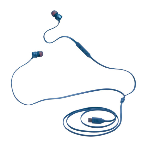 JBL EARPHONES/HEADPHONES/EARBUDS TUNE 310C BLUE