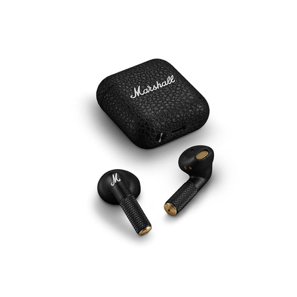 MARSHALL EARPHONES/HEADPHONES/EARBUDS MINOR IV • BLACK