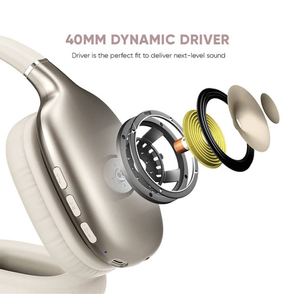 SONICGEAR EARPHONES/HEADPHONES/EARBUDS AIRPHONE 6 CHAMPAGNE