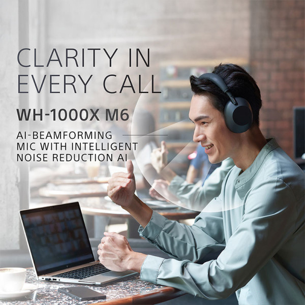 SONY EARPHONES/HEADPHONES/EARBUDS WH-1000XM6/LME