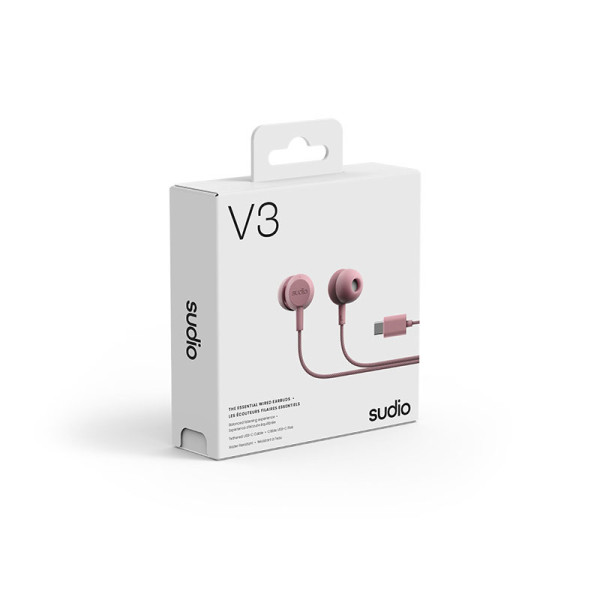 SUDIO EARPHONES/HEADPHONES/EARBUDS SUDIO SD-V3PNK