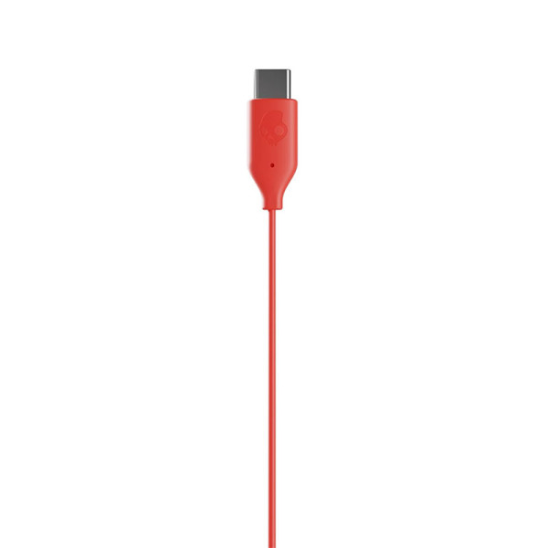 SKULLCANDY EARPHONES/HEADPHONES/EARBUDS S2JMY-S995 JIB WIRED USBC RED