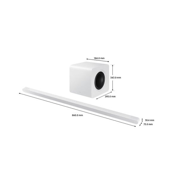 SAMSUNG SOUND BAR HW-S801D/XS