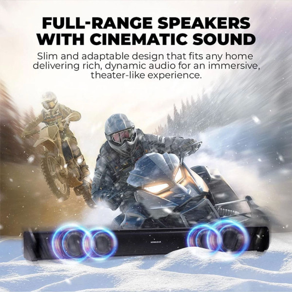 SONICGEAR SOUND BAR HD7000 ULTRABASS WHITE