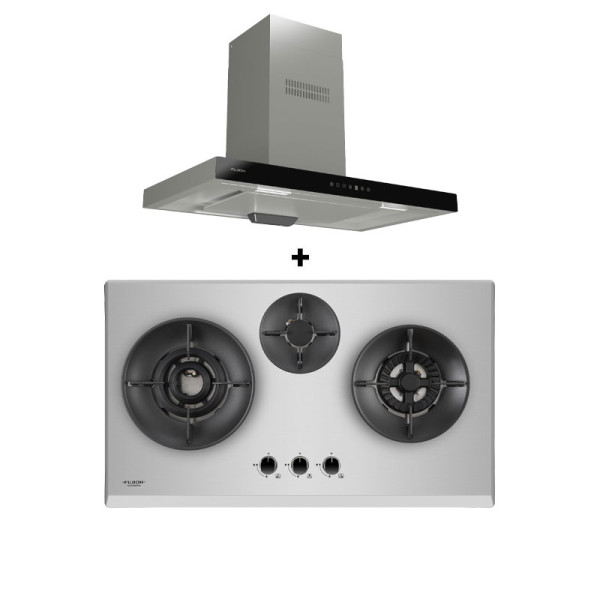 FUJIOH GAS RANGE PACKAGE FH-GS7030SV+FRMT1990R