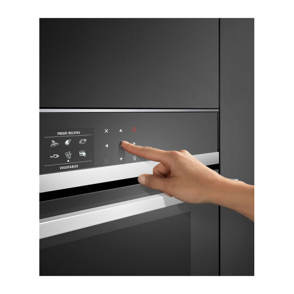FISHER & PAYKEL 36L BUILT-IN COMBI STEAM OVEN OM60NDB1
