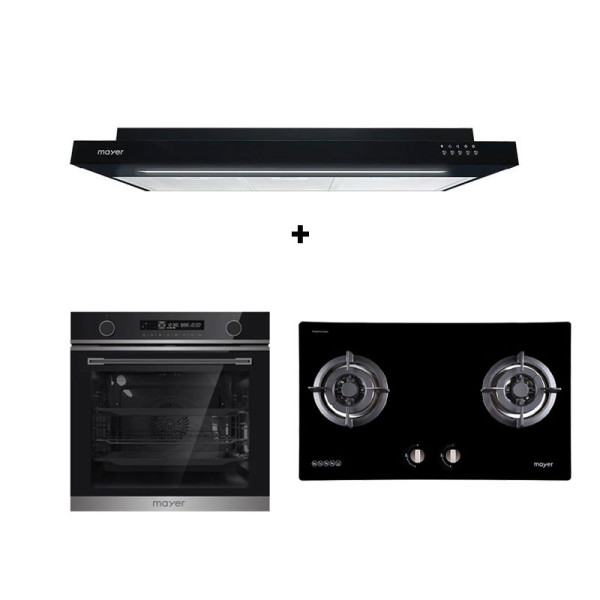 MAYER GAS RANGE PACKAGE MMGH772+MMSI900HS+MMDO13C