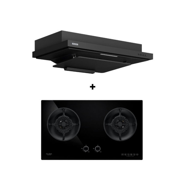 FUJIOH GAS RANGE PACKAGE FHGS6520+FRFS2290(SM/RS/XW/XBK