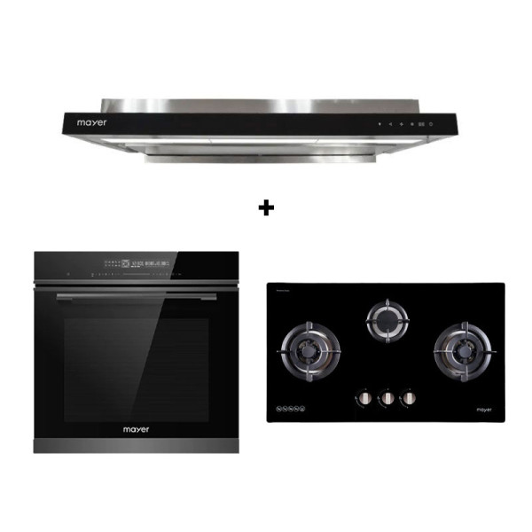 MAYER GAS RANGE PACKAGE MMGH883+MMSI903OT+MMDO13CS