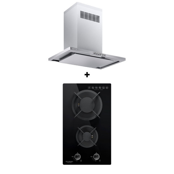 FUJIOH GAS RANGE PACKAGE FH-GS2525SV+FR-CL 1890R