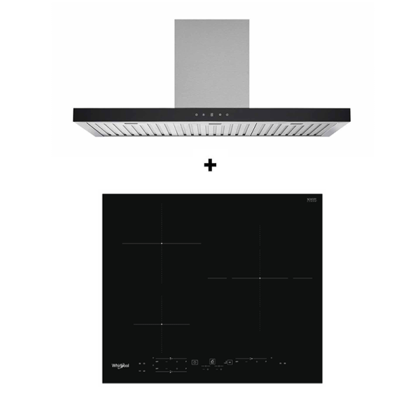 WHIRLPOOL GAS RANGE PACKAGE WSB2360BFP+WT9BTAS