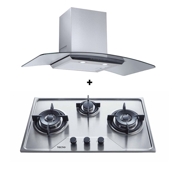 TECNO GAS RANGE PACKAGE KA9688+TS7633TRSV
