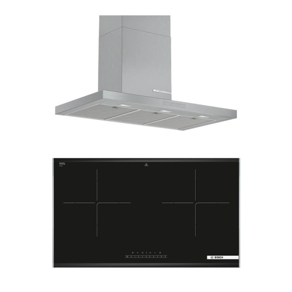 BOSCH GAS RANGE PACKAGE DWB97CM50B +PPI82560MS