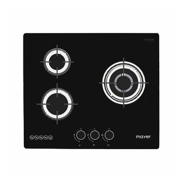 MAYER 60CM GLASS HOB +SLIM HOOD MMGH633+MMSL901SM