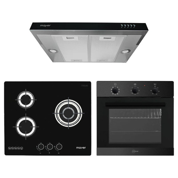 MAYER GAS RANGE PACKAGE MMGH633+MMSI600+MMD09