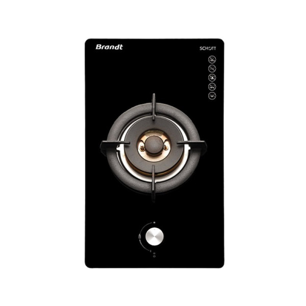 BRANDT BUILT-IN HOB-30CM GLASS TOP TG2431BBL