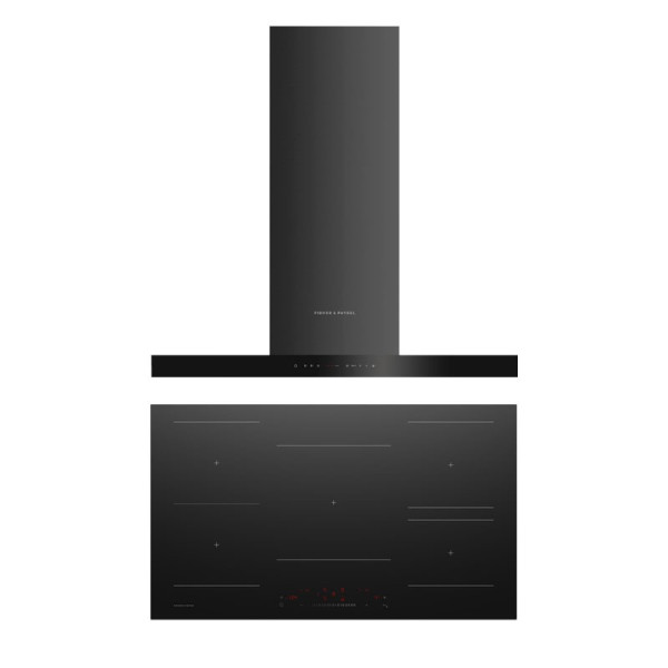 FISHER & PAYKEL GAS RANGE PACKAGE CI905ZCTPB2+HC90DCBB4