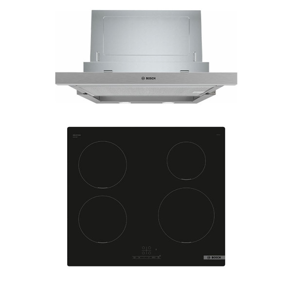 BOSCH GAS RANGE PACKAGE PUE611BB5J+DFS067A51B