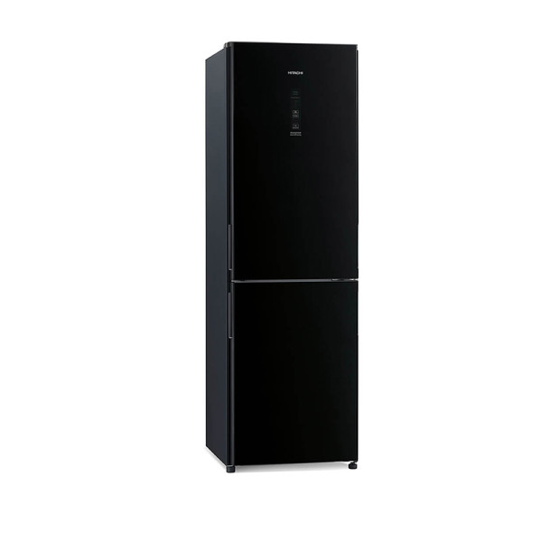 HITACHI 2 DOOR FRIDGE RBG415P6MSX-GBK GLASS BLACK