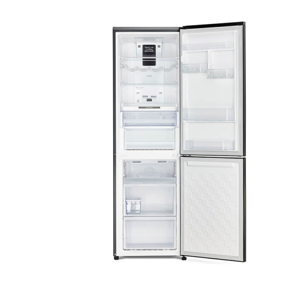 HITACHI 2 DOOR FRIDGE RBG415P6MSX-GBK GLASS BLACK