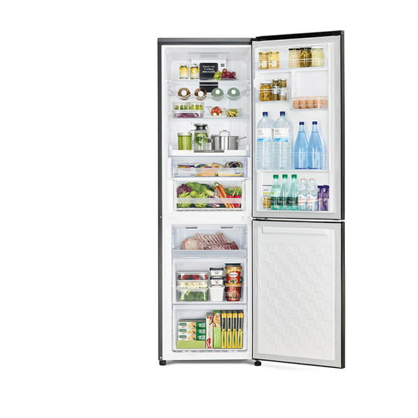 HITACHI 2 DOOR FRIDGE RBG415P6MSX-GBK GLASS BLACK