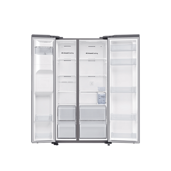 SAMSUNG SIDE BY SIDE FRIDGE RS64R5306M9/SS