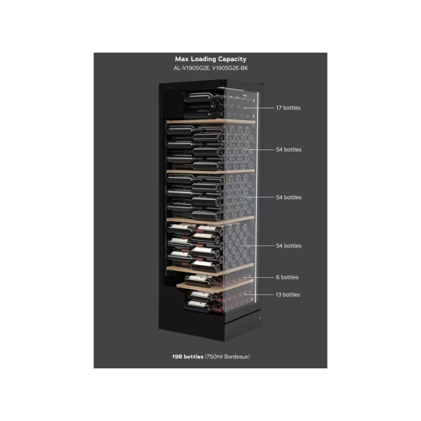 VINTEC WINE CELLAR VWM155SAA-X