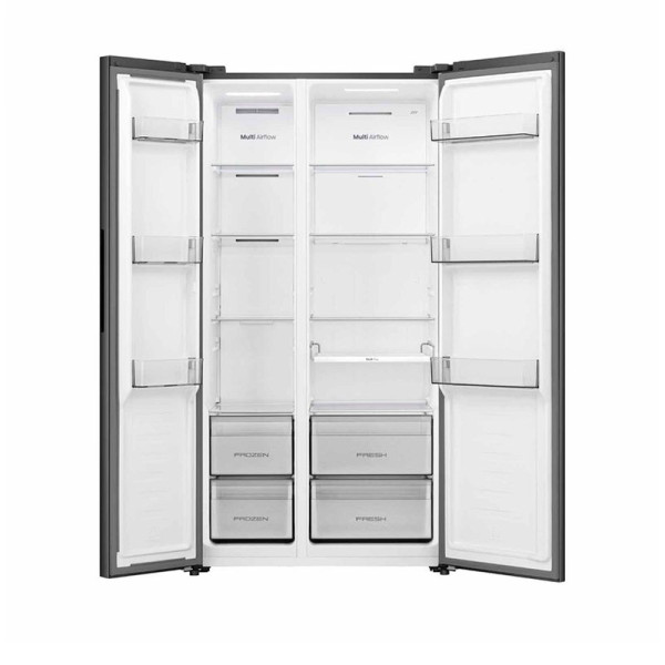 HISENSE SIDE BY SIDE FRIDGE RS558P3GWD