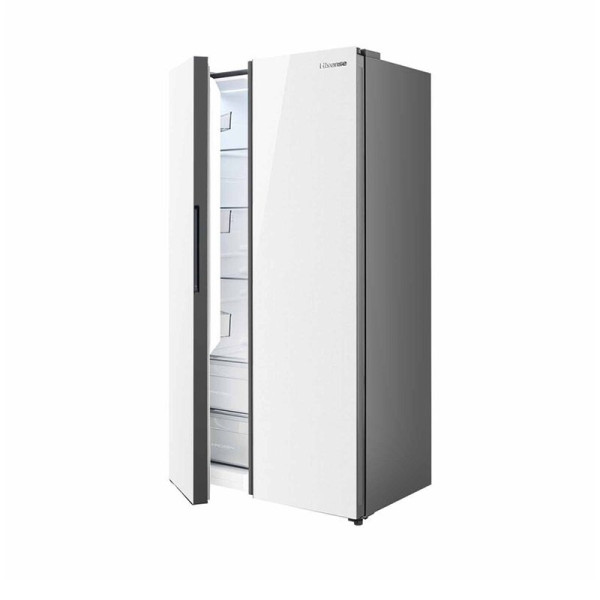 HISENSE SIDE BY SIDE FRIDGE RS558P3GWD