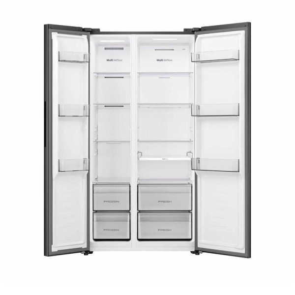 HISENSE SIDE BY SIDE FRIDGE RS558P3GXD