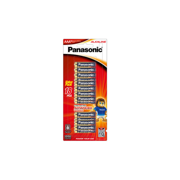 PANASONIC BATTERY LR03T/18B(LR03T/18B6F)