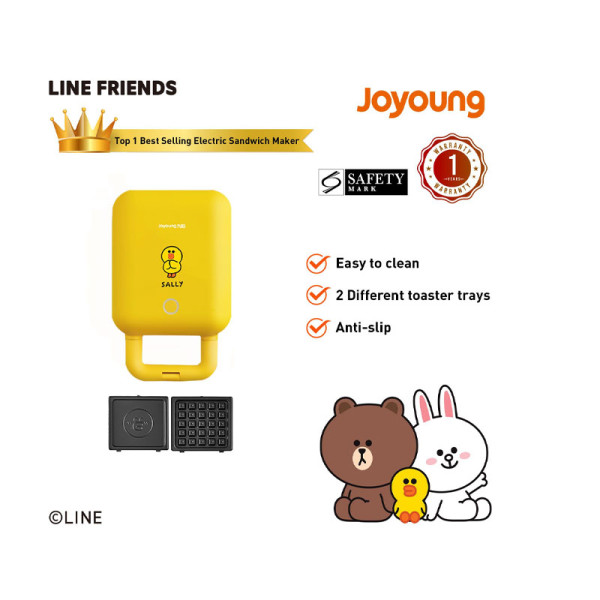 JOYOUNG SANDWICH MAKER Sandwich Maker Sally (SKT1SA)