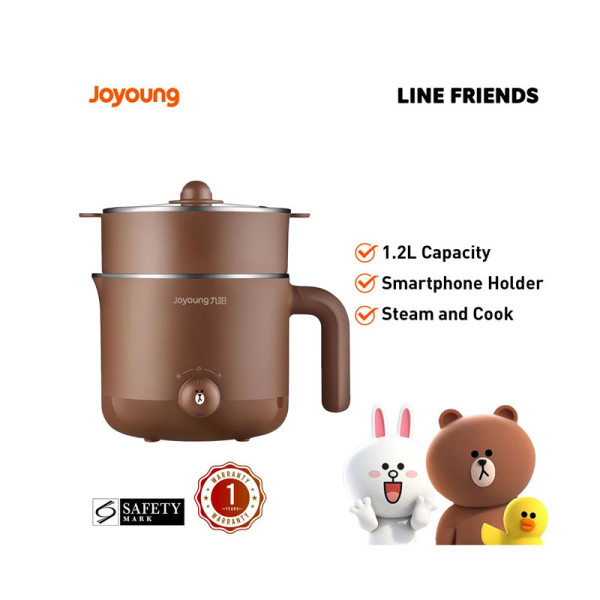JOYOUNG MINI RICE COOKER Mini Rice Cooker Brown (K12BR)