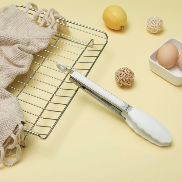 KANDA HOUSEHOLD Silicon Food Tongs