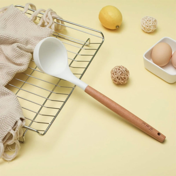 KANDA HOUSEHOLD Silicon Soup Spoon 