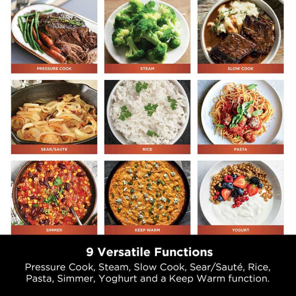 NINJA PRESSURE COOKER PC201SM