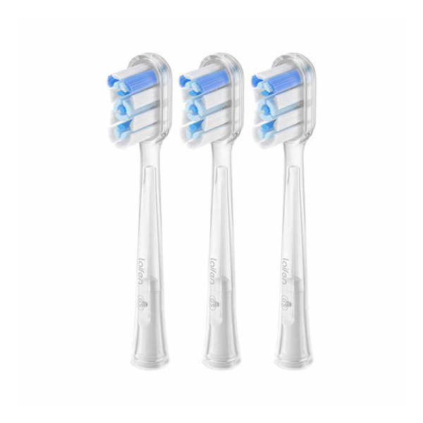 LAIFEN ACCESSORY 3 BRUSHHEAD TRANS (S. CLEAN)