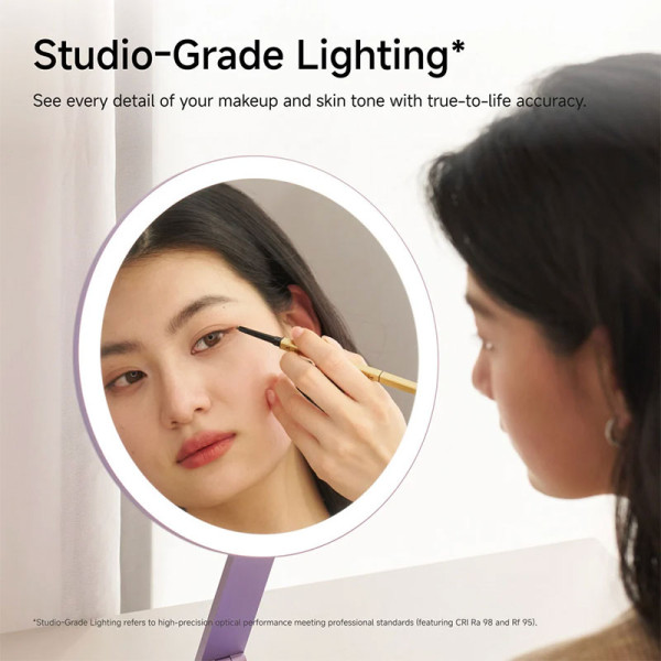 LAIFEN ACCESSORY Glowy Vanity Mirror White